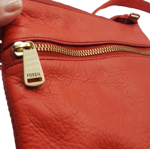 Vintage Fossil Piper Mini Leather Crossbody Bag - Picture 8 of 13